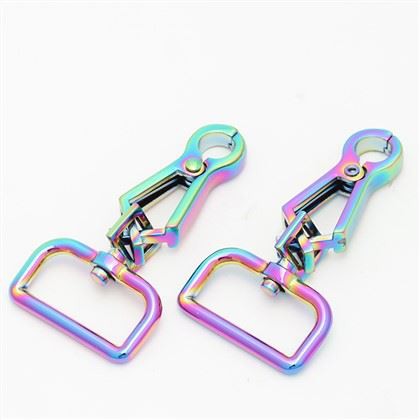 Уникальная форма крюка с застежкой-карабином Сумка с собачьей цепью Поворотные крючки